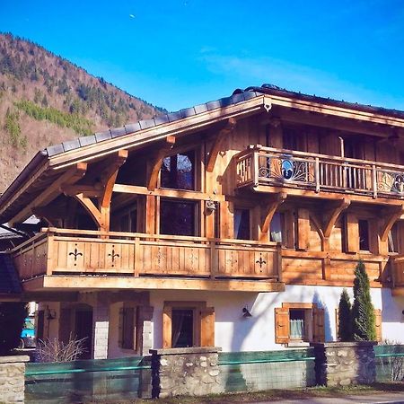 Chalet Clos Moccand Samoëns Dış mekan fotoğraf
