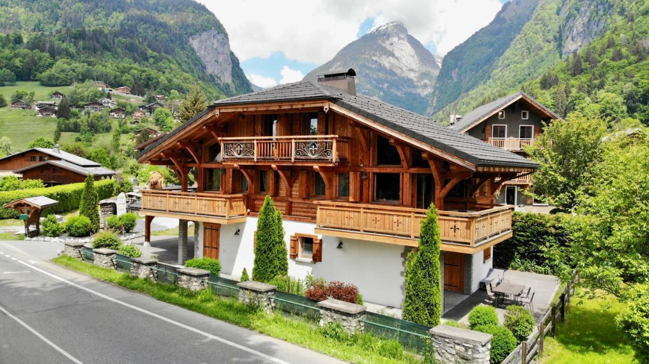 Chalet Clos Moccand Samoëns Dış mekan fotoğraf